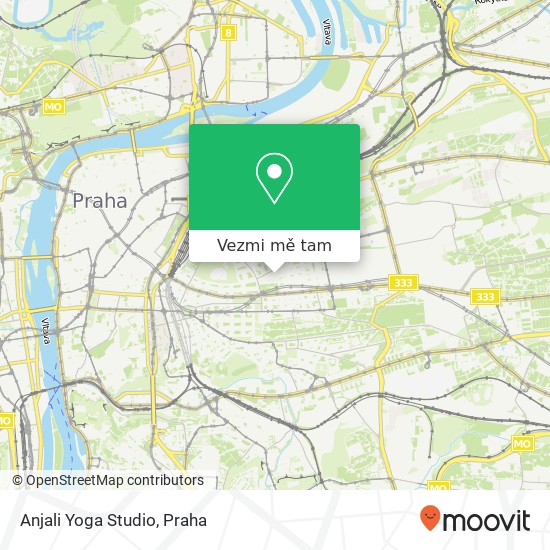 Anjali Yoga Studio mapa