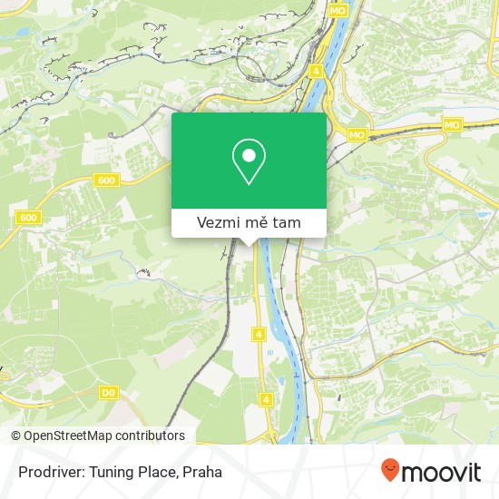 Prodriver: Tuning Place mapa