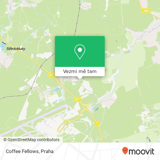 Coffee Fellows mapa