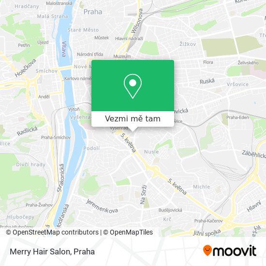 Merry Hair Salon mapa
