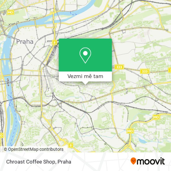 Chroast Coffee Shop mapa