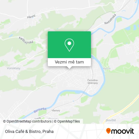 Oliva Café & Bistro mapa