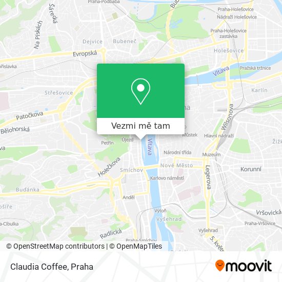 Claudia Coffee mapa