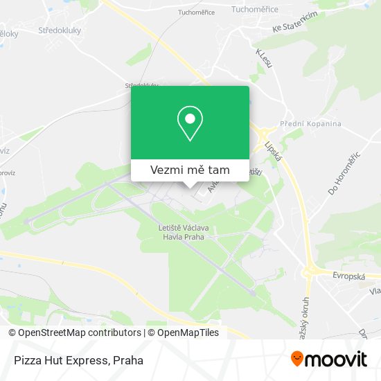 Pizza Hut Express mapa