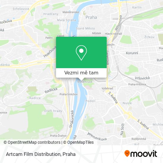 Artcam Film Distribution mapa