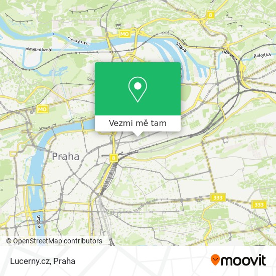 Lucerny.cz mapa