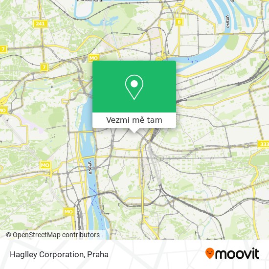 Haglley Corporation mapa