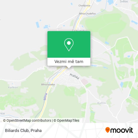 Biliards Club mapa