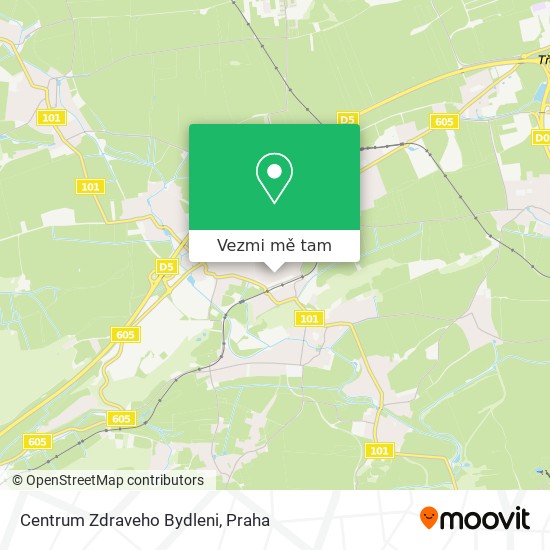 Centrum Zdraveho Bydleni mapa