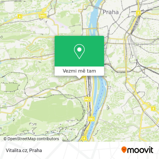Vitalita.cz mapa