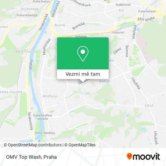 OMV Top Wash mapa