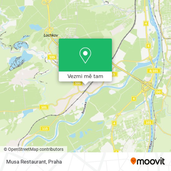 Musa Restaurant mapa