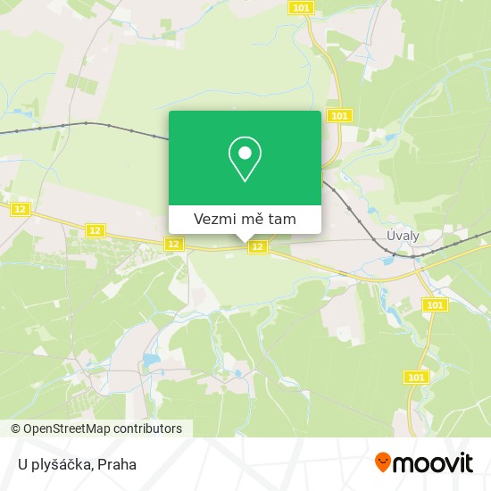 U plyšáčka mapa