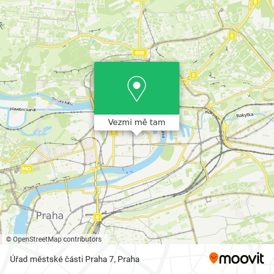 Úřad městské části Praha 7 mapa