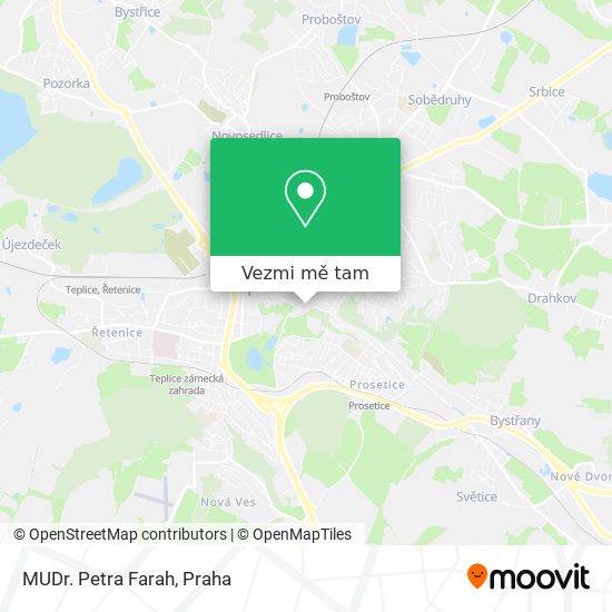 MUDr. Petra Farah mapa