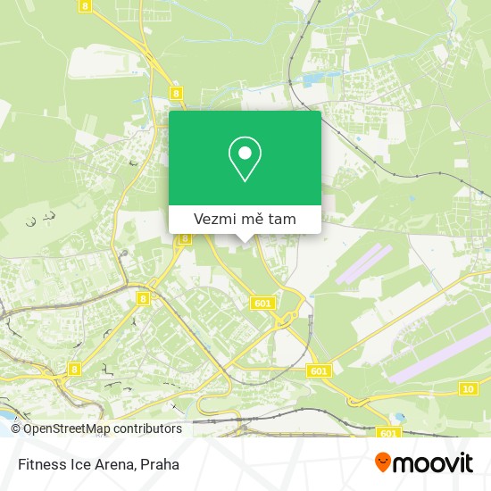 Fitness Ice Arena mapa