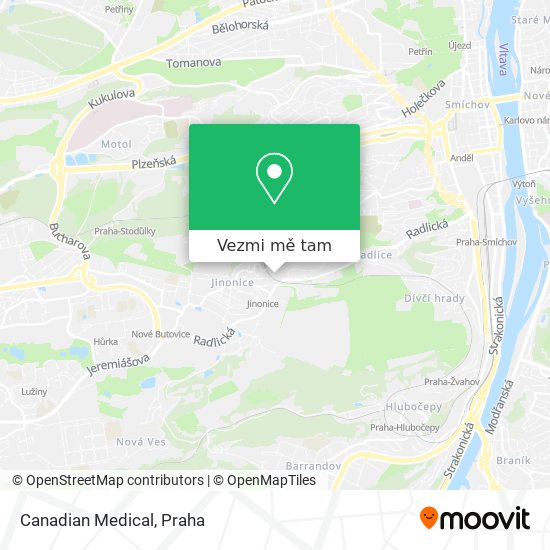 Canadian Medical mapa