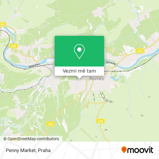 Penny Market mapa