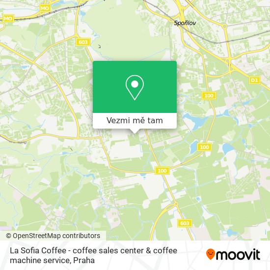 La Sofia Coffee - coffee sales center & coffee machine service mapa