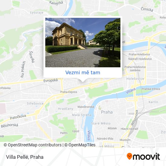 Villa Pellé mapa