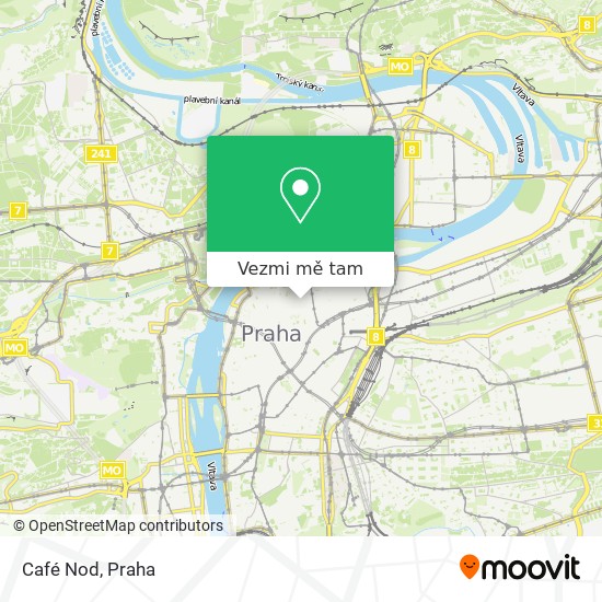 Café Nod mapa