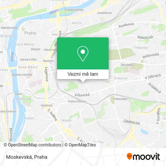 Moskevská mapa