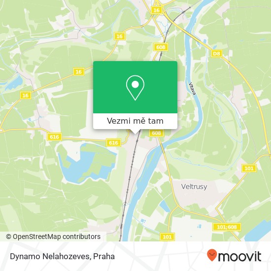 Dynamo Nelahozeves mapa