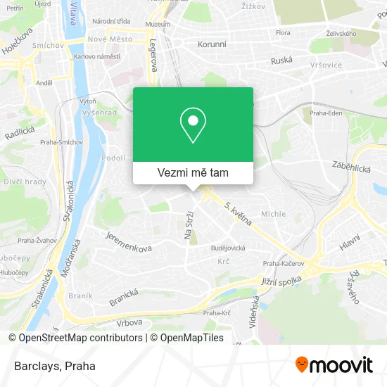 Barclays mapa