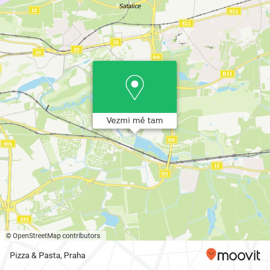 Pizza & Pasta mapa