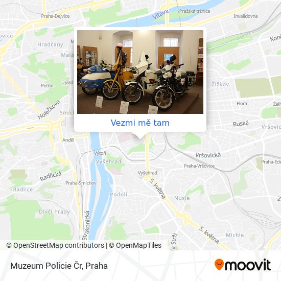 Muzeum Policie Čr mapa