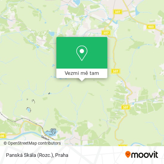 Panská Skála (Rozc.) mapa