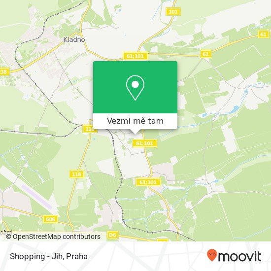 Shopping - Jih mapa
