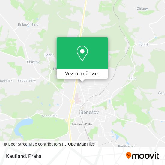 Kaufland mapa