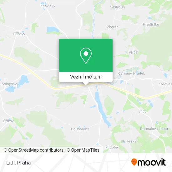 Lidl mapa