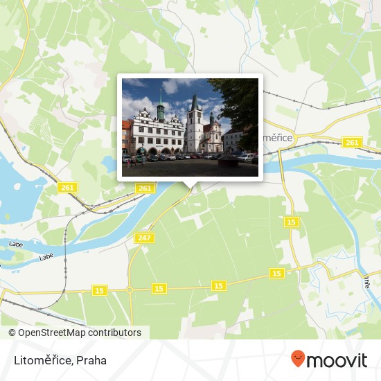 Litoměřice mapa