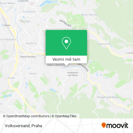 Volksversand mapa