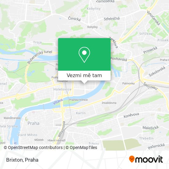 Brixton mapa