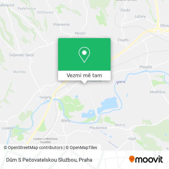 Dům S Pečovatelskou Službou mapa