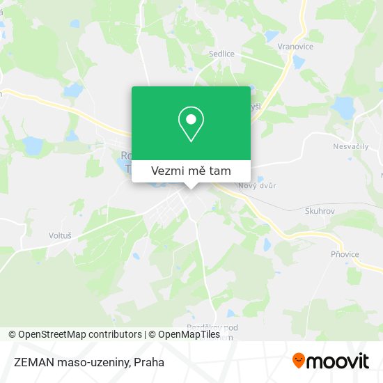 ZEMAN maso-uzeniny mapa