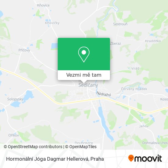 Hormonální Jóga Dagmar Hellerová mapa