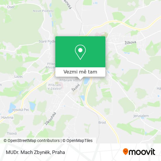 MUDr. Mach Zbyněk mapa