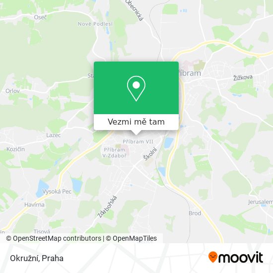 Okružní mapa