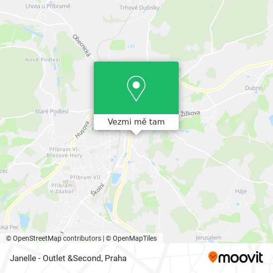 Janelle - Outlet &Second mapa