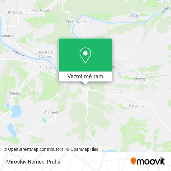 Miroslav Němec mapa