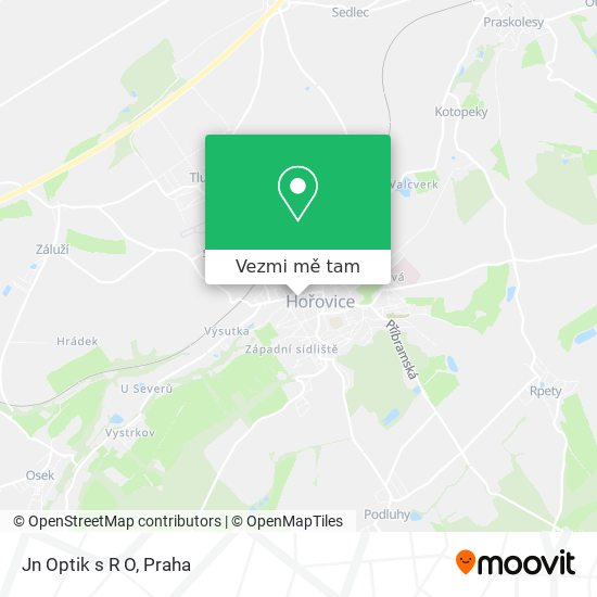 Jn Optik s R O mapa