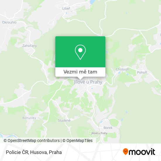 Policie ČR, Husova mapa