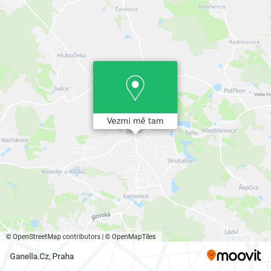 Ganella.Cz mapa