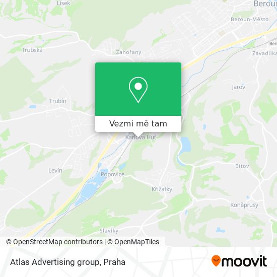 Atlas Advertising group mapa
