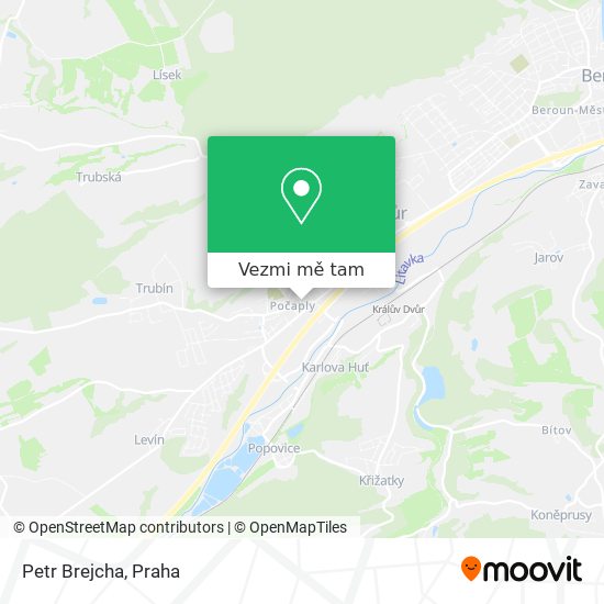 Petr Brejcha mapa