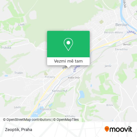 Zeoptik mapa